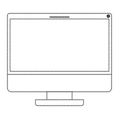 computer display isolated icon vector illustration design