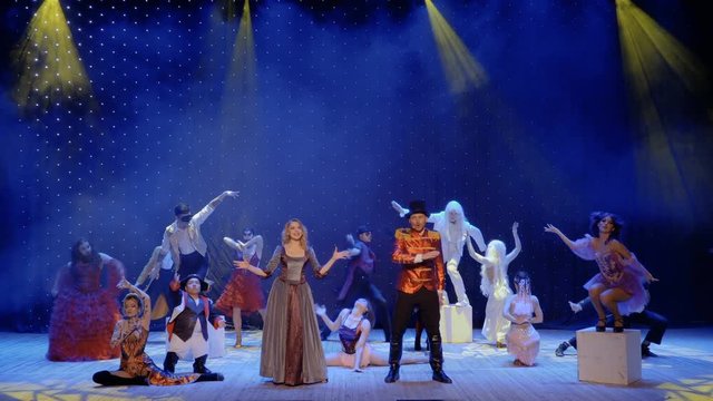 Modern fairytale in theatre