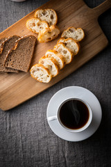 パンとコーヒーの時間