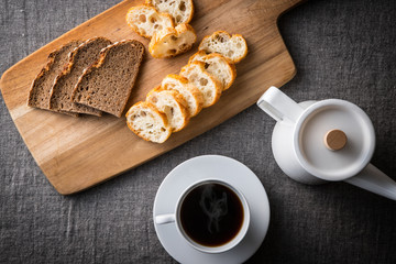 パンとコーヒーの時間