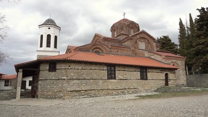 Holy Mother of God Peribleptos Church in Ohrid, Macedonia