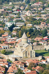 Fototapeta premium Svetitskhoveli Christian orthodox cathedral church in Mtskheta, Georgia