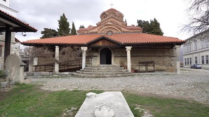 Holy Mother of God Peribleptos Church in Ohrid, Macedonia
