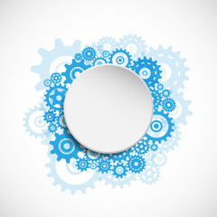 ベクター、ギアの背景