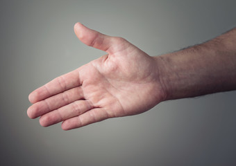 Giving a Hand