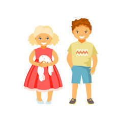 Fashion kids vector