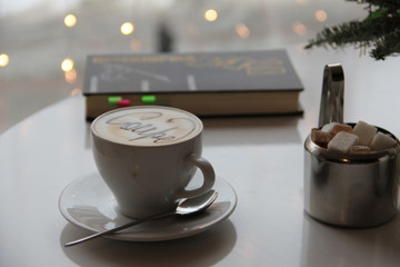 To drink espresso and to read the book that can be better.