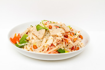 Thai food on a plate