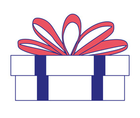 gift box present icon vector illustration design