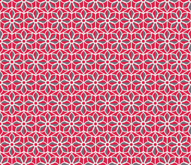Vector Hexagonal Geometric Pattern