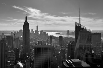 Fototapeta na wymiar usa new york skyline buildings