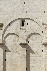 detail exterior church in Bitonto