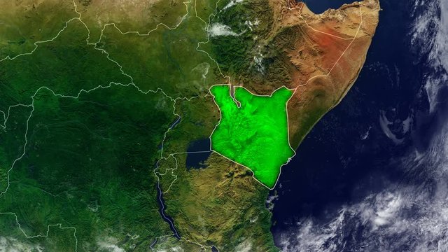 KENYA MAP