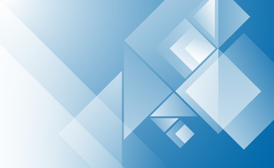 Technological geometric blue background. Vector design