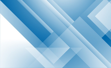 Fototapeta premium Technological geometric blue background. Vector design