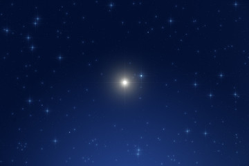 Milky Way stars photographed through a telescope.