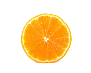 Orange isolated on white background