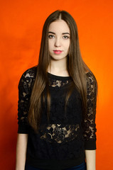 portrait of a beautiful girl