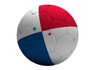 Obraz premium Panama soccer football 3d rendering