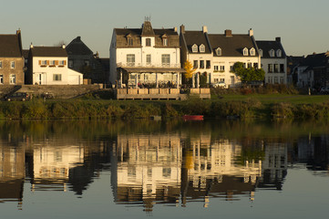 Gezicht op Eijsden in zuid-limurg