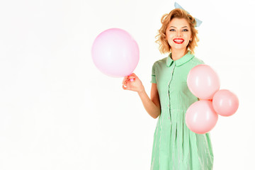 Pin up with Balloons