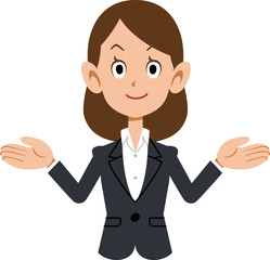 ビジネスパーソン　女性　提案
