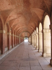 Palace and gardens in Aranjuez, Spain