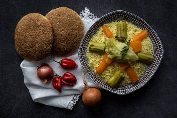 Delicious couscous homemade