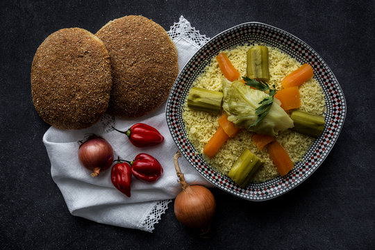 Delicious couscous homemade