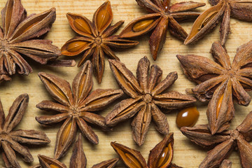 star anise close-up
