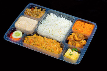 Rajasthani Thaali In Lunch Box, Pune