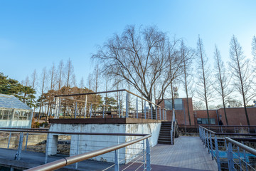 Obraz premium View of the Seonyudo Park in Seoul, South Korea