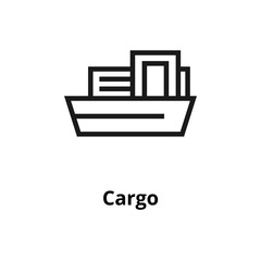 Cargo Line Icon