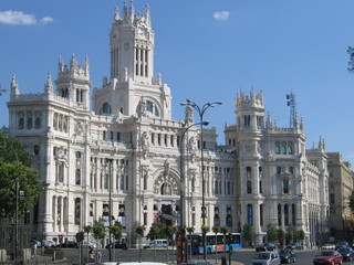 Fototapeta na wymiar Las Cibeles, Madrid, Spain