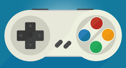 Gamepad for old game consoles © 1000pixels