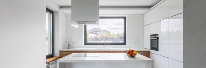 Beautiful, white kitchen