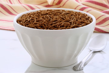 vintage bran cereal breakfast