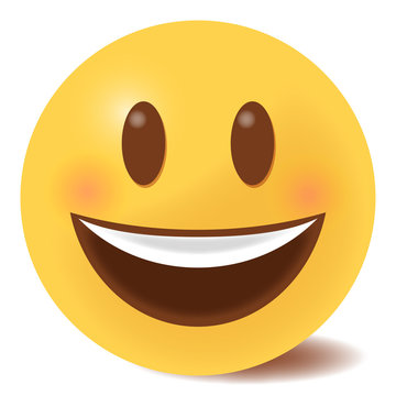 Emoji lachend - 3D