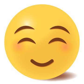 Emoji glücklich - 3D