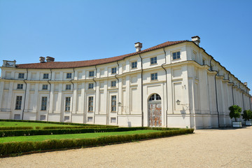 Fototapeta premium Stupinigi Palace , Hunting Residence , top attraction in Turin, Italy