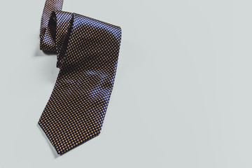 tie over white background