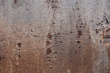 Rusted metal texture