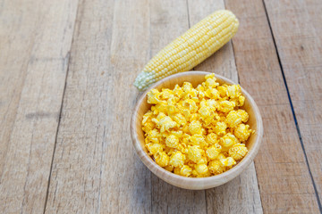 Popcorn cheese salty taste
