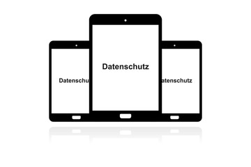 Tablet Banner - Datenschutz
