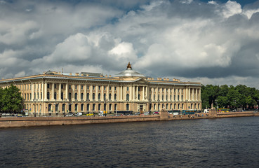 Fototapeta premium Scientific-research Museum of the Russian Academy of Arts in Saint-Petersburg