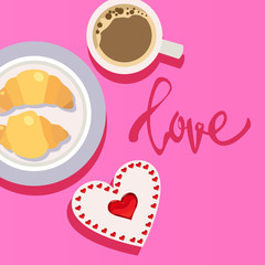 Happy lovers day. Valentine's day concept.