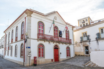 Streets of the old tourist town of Mertola. Portugal.