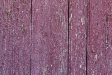 Wooden cracked red background for decorations and screensavers.
