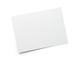 close up of stack of mockup white papers letter isolated clipping mask on white background with path, top view