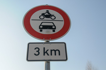 verkehr straße schild stvo einfahrt verboten